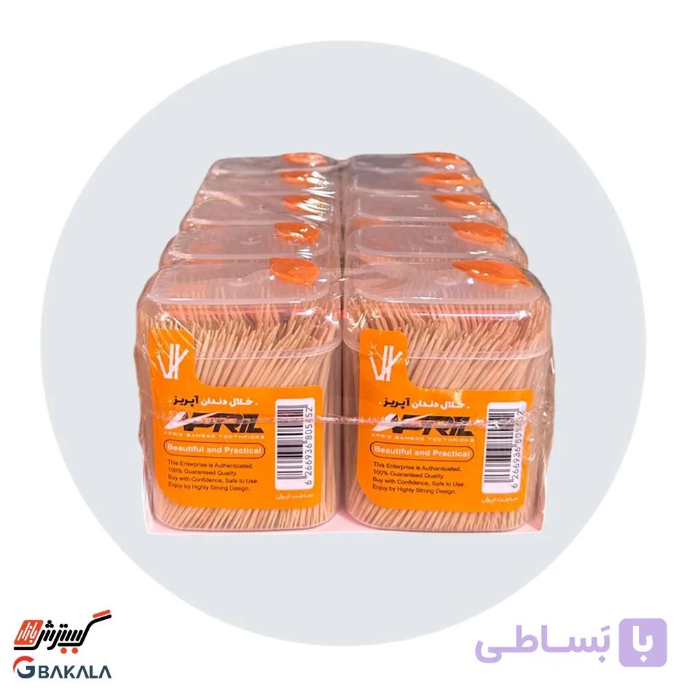 خلال دندان نارنجی بزرگ 10 عددی