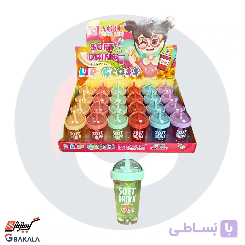 بر ق لب طرح آیس پک کد 607 – بسته 24 عددی