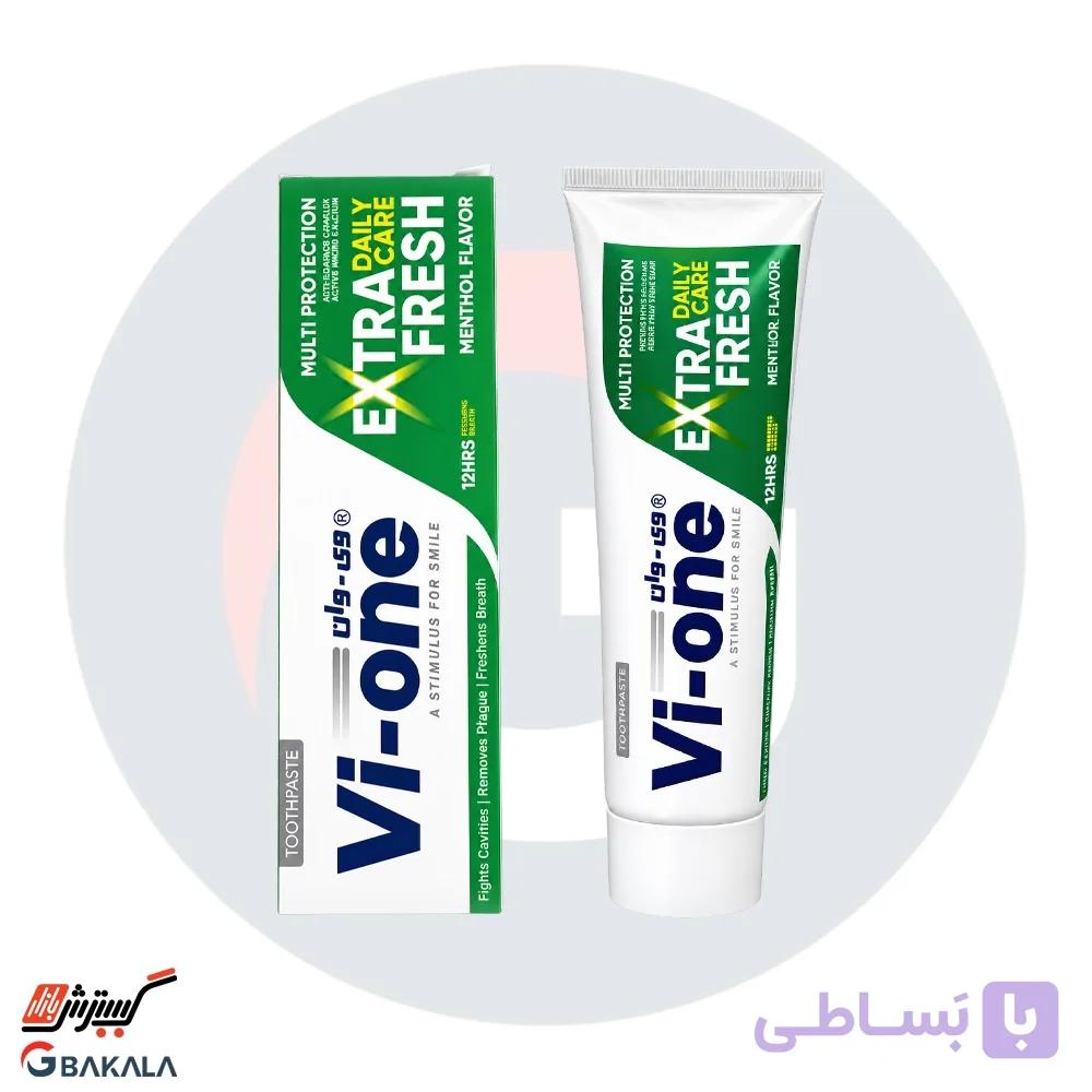 خمیر دندان اکسترا فرش وی وان 130 میلی لیتر