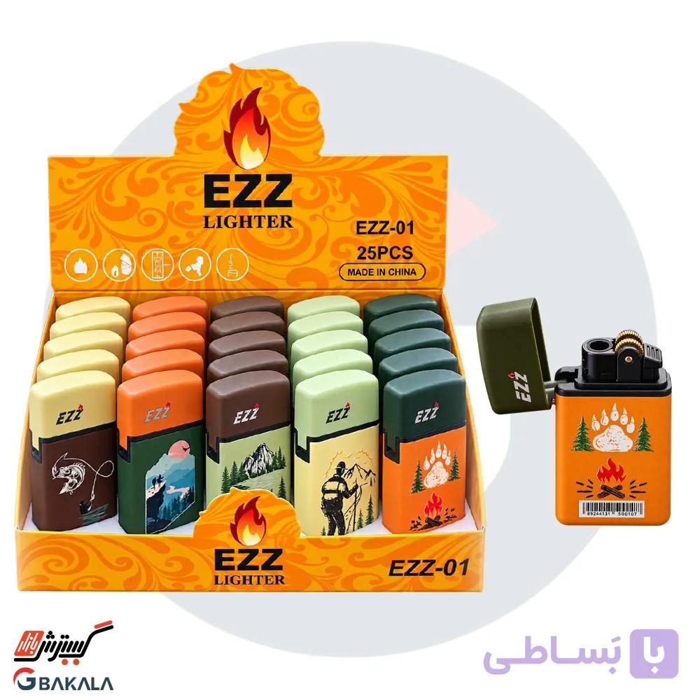 فندک سنگی اتمی کد 01 بسته 25 عددی