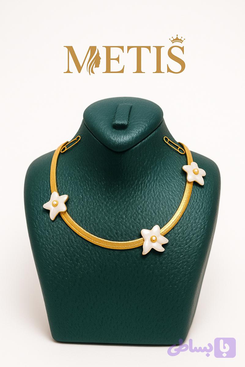 گردنبند ماری طرح پروانه ای کد 4