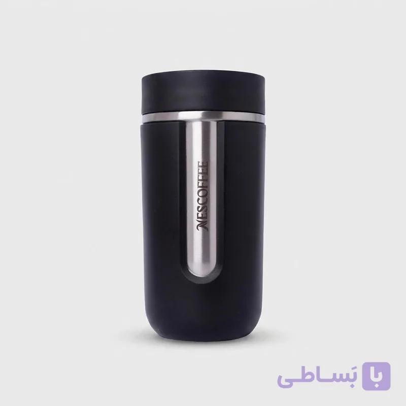 تراول ماگ مدل استیل کد NESCOFFEE گنجایش 0.4 لیتر
