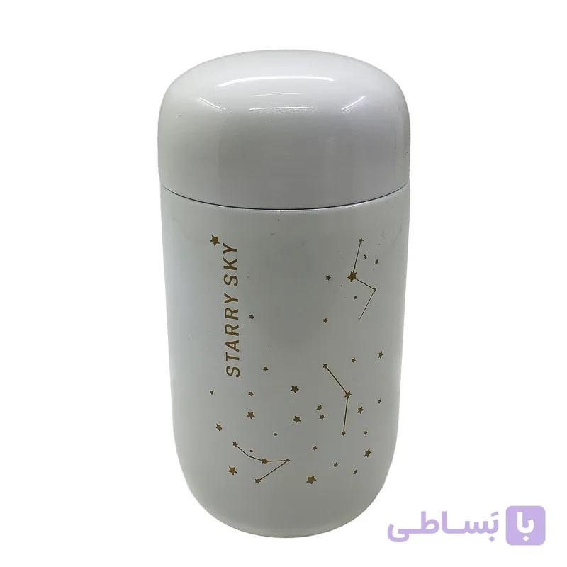 ماگ سفری مدل starry sky گنجایش 0.350 لیتر