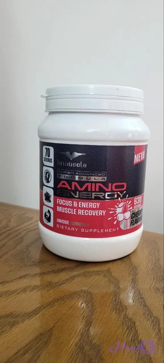 آمینو انرژی های ماسل ۶۳۰ گرم طعم آلبالو (اصل آلمان) | Hi Muscle Amino Energy 630g Cherry — تصویر 1