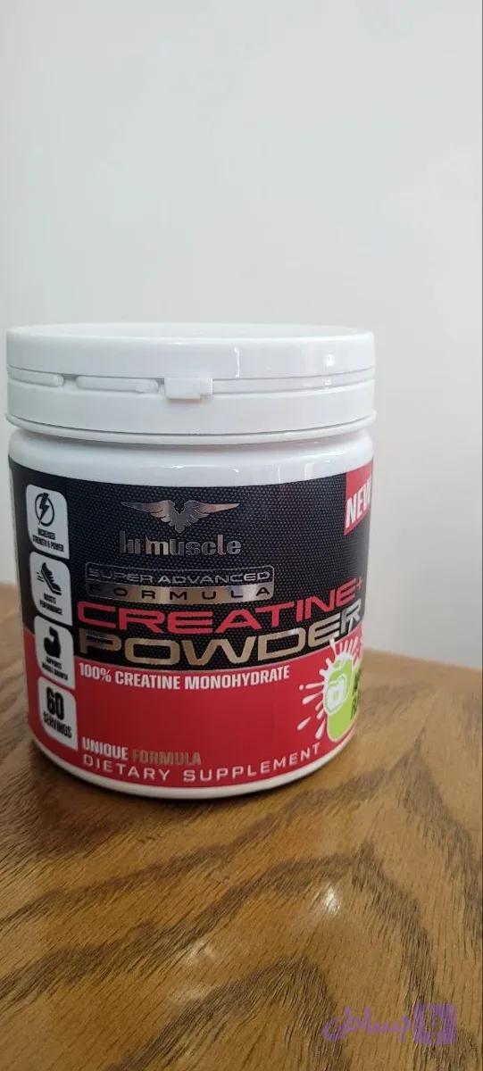کراتین مونوهیدرات، های‌ماسل ۳۰۰ گرم طعم لیمو (اصل آلمان) |Hi Muscle Creatine Powder 300g Lemon — تصویر 1