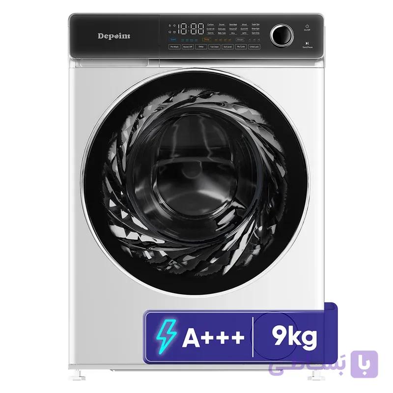 ماشین لباسشویی دیپوینت مدل WMFW-0901 ظرفیت ۹ کیلوگرم — تصویر 1