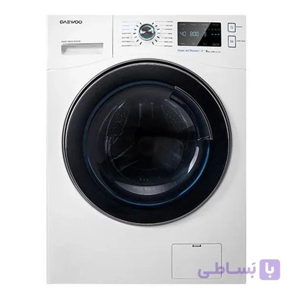 ماشین لباسشویی 8 کیلویی دوو مدل LM-881 هوشمند دایرکت درایو 1400 دور — تصویر 1