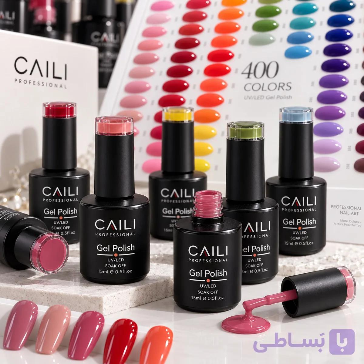 لاک ژل ساده ۱۵ میل کایلی CAILI — تصویر 1