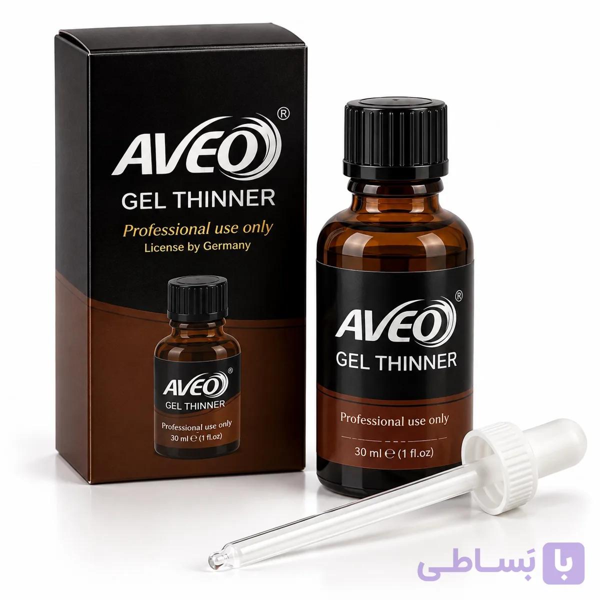 رقیق کننده لاک ژل ۳۰ میل Aveo — تصویر 1