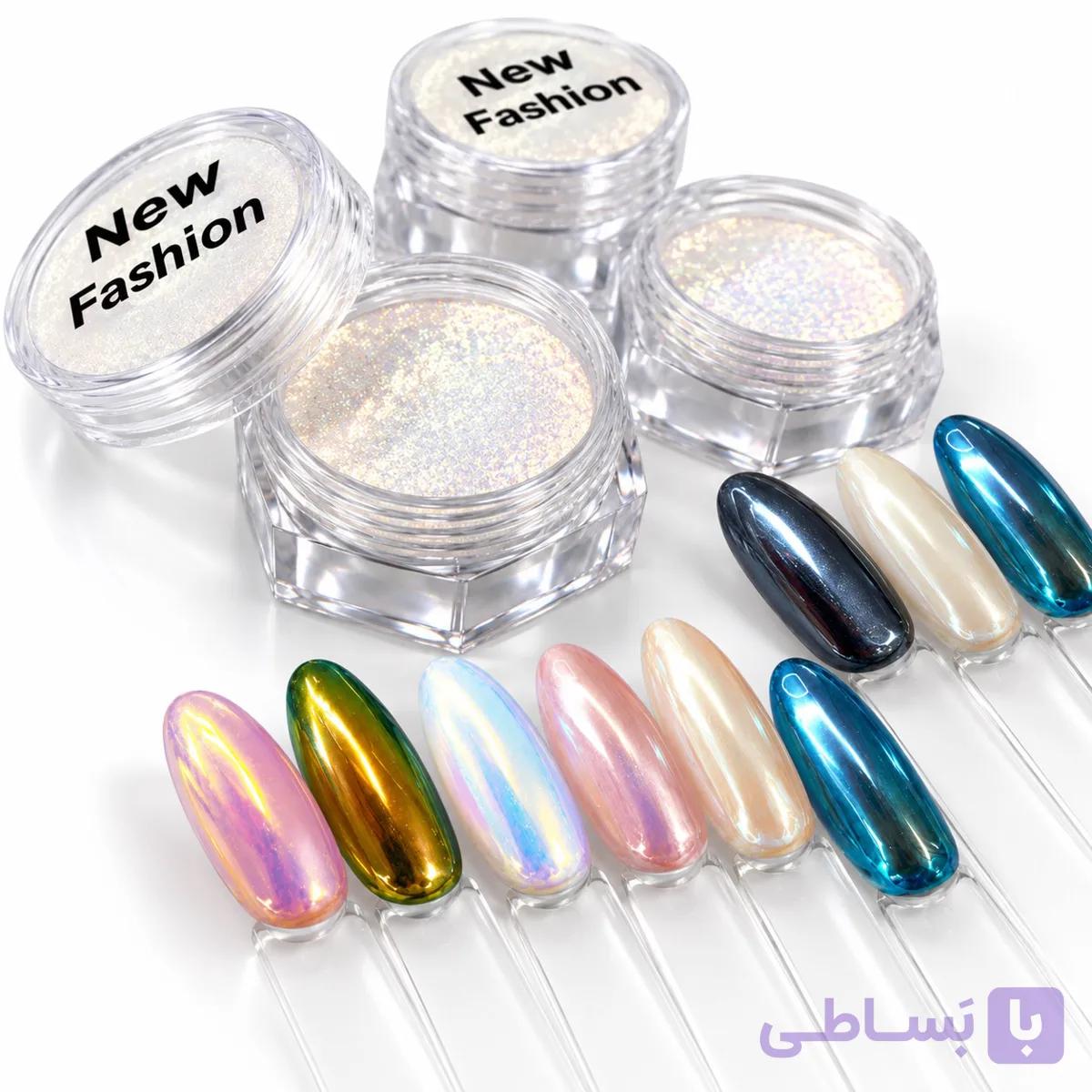 کروم جواهری ناخن نیوفشن New fashion — تصویر 1