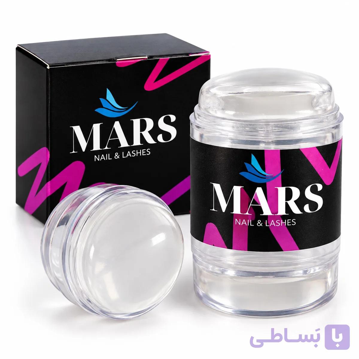 مهر شابلون ناخن دوطرفه مارس Mars — تصویر 1