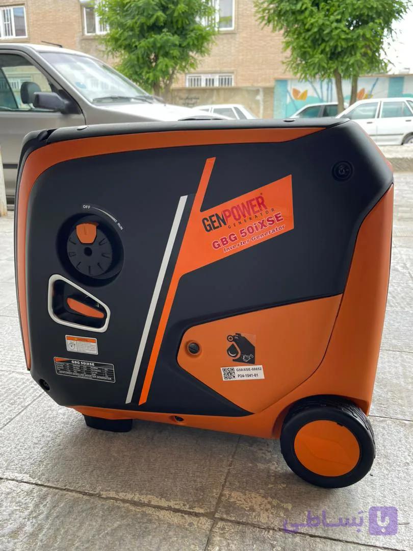 موتور برق اینورتری 5000 وات سایلنت جن پاور مدل GBG50IXSE — تصویر 1