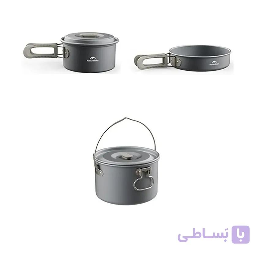 ست ظروف آلومینیوم 2-4 نفره نیچرهایک | CNK2450CF010