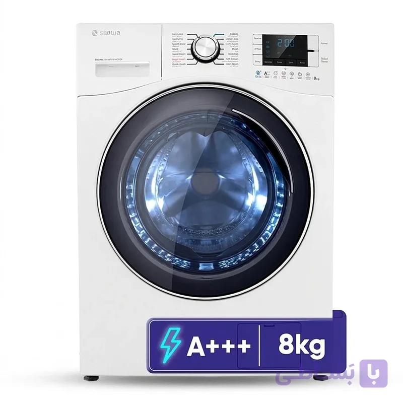 ماشین لباسشویی 8 کیلوگرم اتوماتیک اسنوا مدل SWM-D80S — تصویر 1
