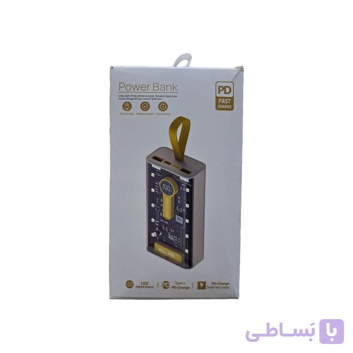 پاوربانک اورجینال برند KINVALE 20000mAh 22.5W مدل T18 — تصویر 1