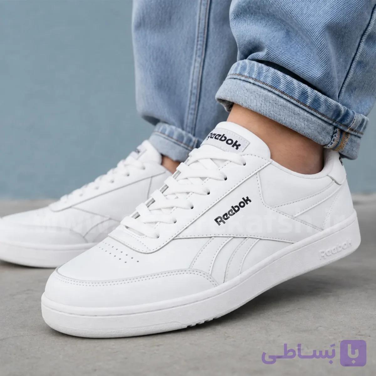 کتونی ونس ریبوک Reebok مردانه رنگ سفید کد 2879 — تصویر 1