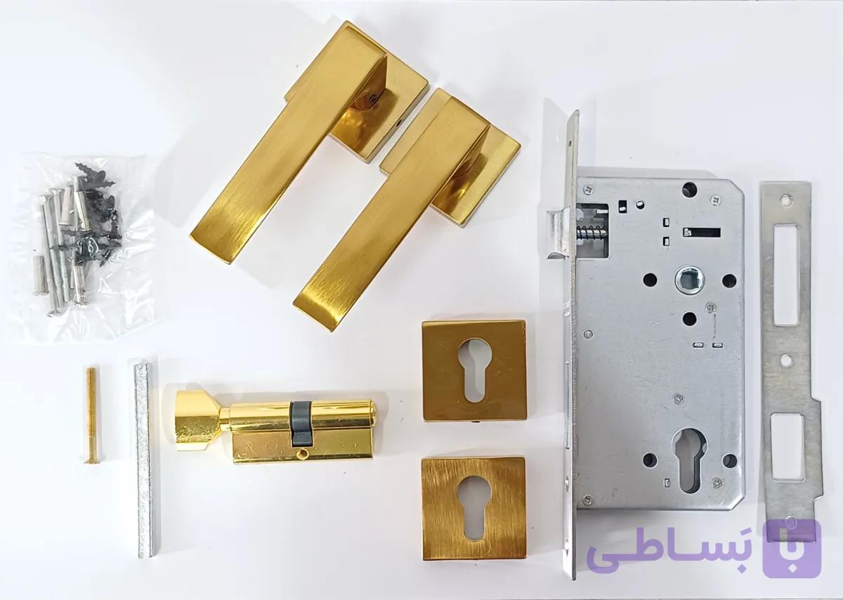 دستگیره در مدل رزتی ( دوتیکه) ( پک کامل سرویس بهداشتی و حمام ) کد7