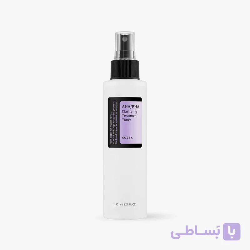 تونر لایه‌ بردار و شفاف کننده AHA/BHA کوزارکس