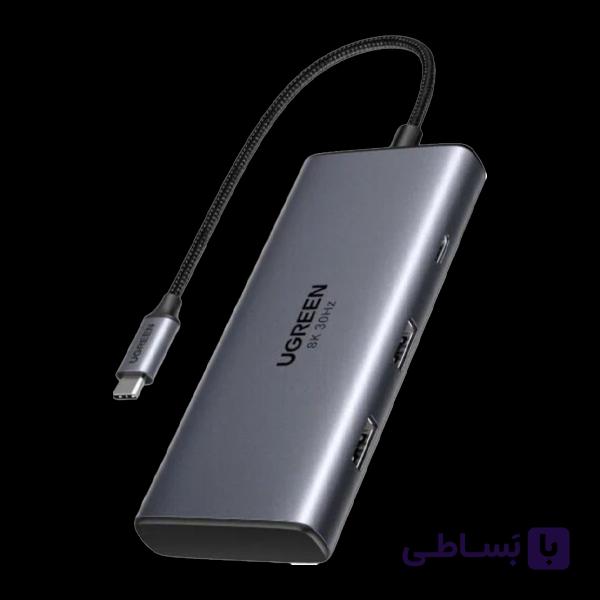 هاب 6 پورت USB-C یوگرین مدل CM651 کد 15582 — تصویر 1