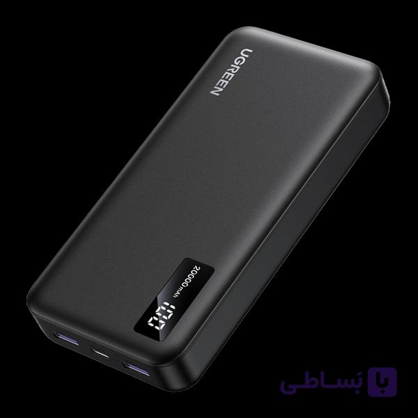 پاور بانک 20 وات 3 پورت 20000mAh یوگرین مدل PB312 کد 25683 — تصویر 1