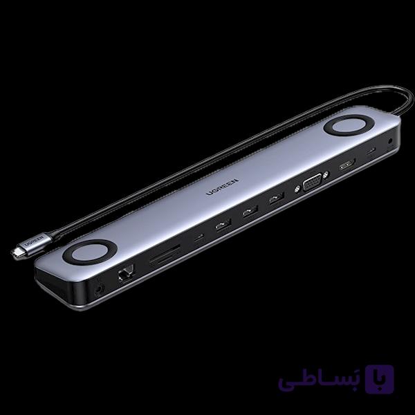 هاب 11 پورت USB-C یوگرین مدل CM235 کد 60571 — تصویر 1