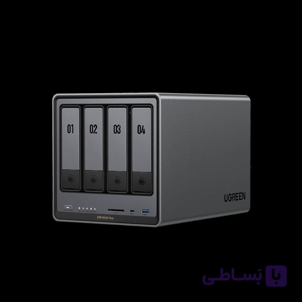 ذخیره‌ساز تحت شبکه یوگرین مدل UGREEN NASync DXP4800 Plus با ظرفیت 136 ترابایت کد 35192 — تصویر 1