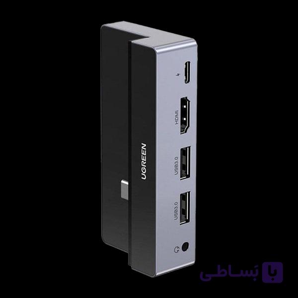 هاب 5 پورت USB-C با USB 3.0 و HDMI با قابلیت PD یوگرین مدل CM317 کد 70688 — تصویر 1