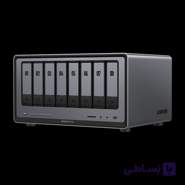 ذخیره‌ساز تحت شبکه یوگرین مدل UGREEN NASync DXP8800 Plus با ظرفیت 256 ترابایت — تصویر 1