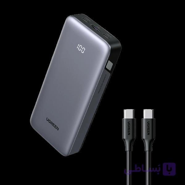 پاور بانک 30 وات 3 پورت 10000mAh یوگرین مدل PB535 کد 55994B — تصویر 1