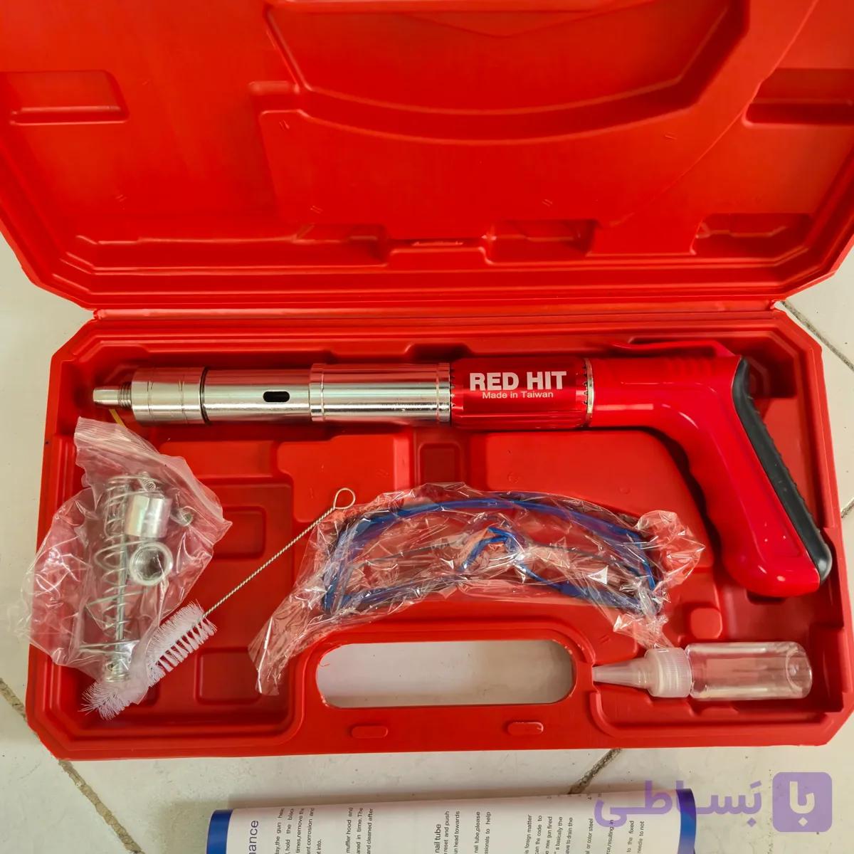 تفنگ میخکوب دستی تمام فلزی همراه کیف BMC ردهیت مدل mk27 — تصویر 1