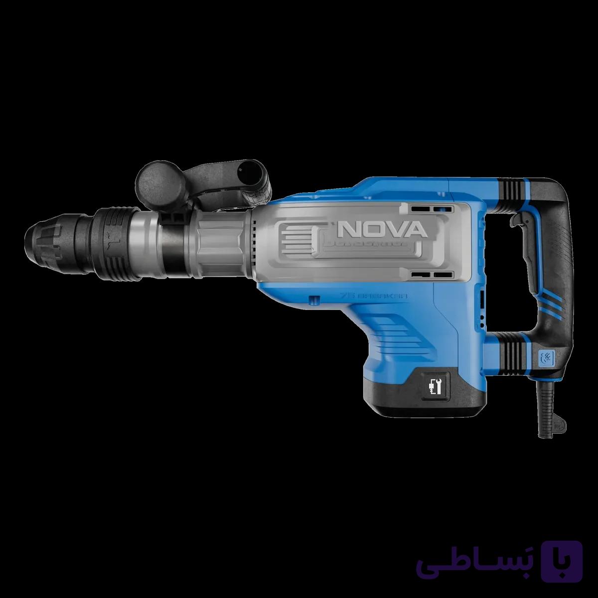 چکش تخریب ۱۲ کیلویی صنعتی ۵۰ ژول ۱۷۰۰ وات گریسی نووا مدل 2542