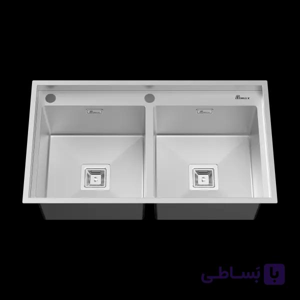 سینک استیل توکار بیمکث مدل 4108 — تصویر 1