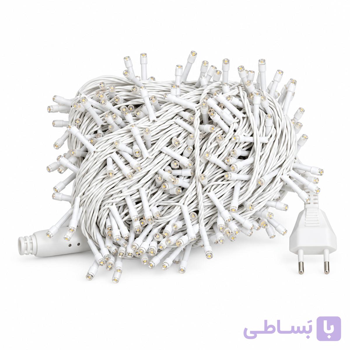 ریسه ال ای دی سوزنی مدل ضدآب طول 100 متر 800 لامپ — تصویر 1