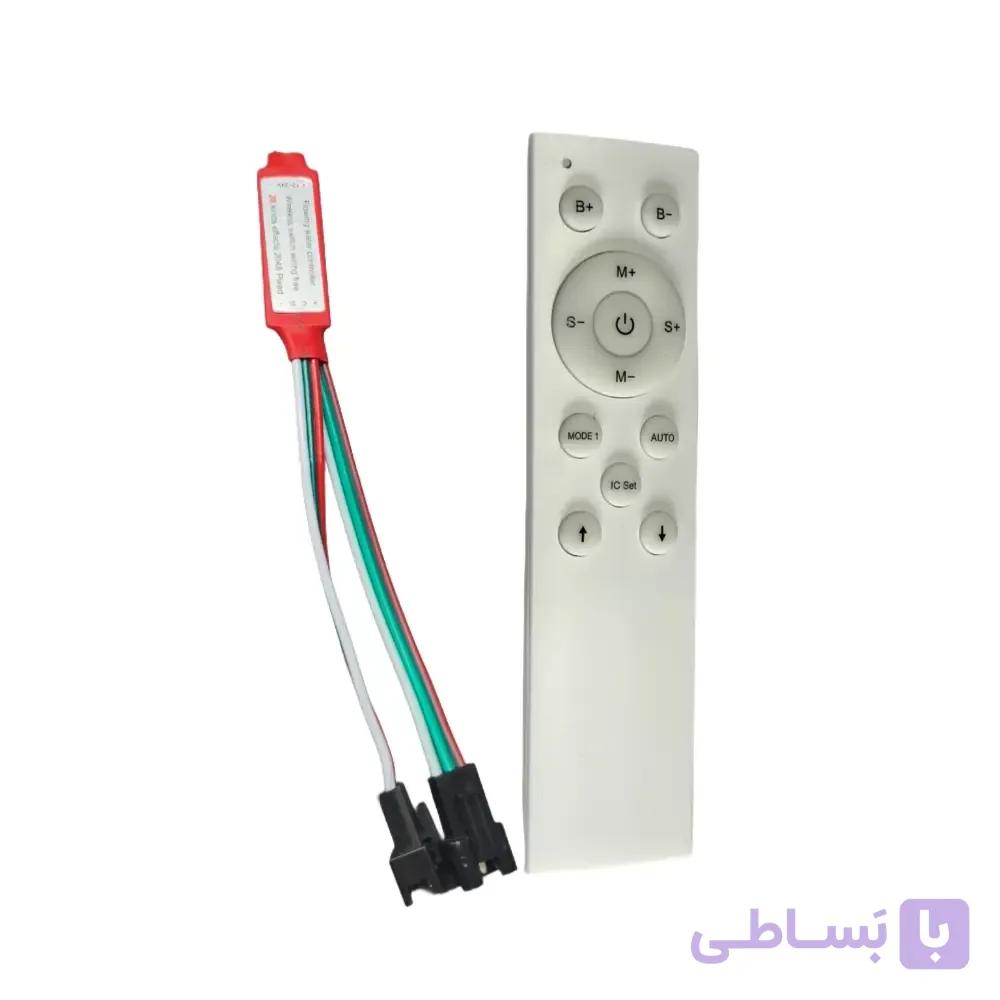 ریموت کنترلر ریسه نواری رونده آیسی 2811 2کانال — تصویر 1