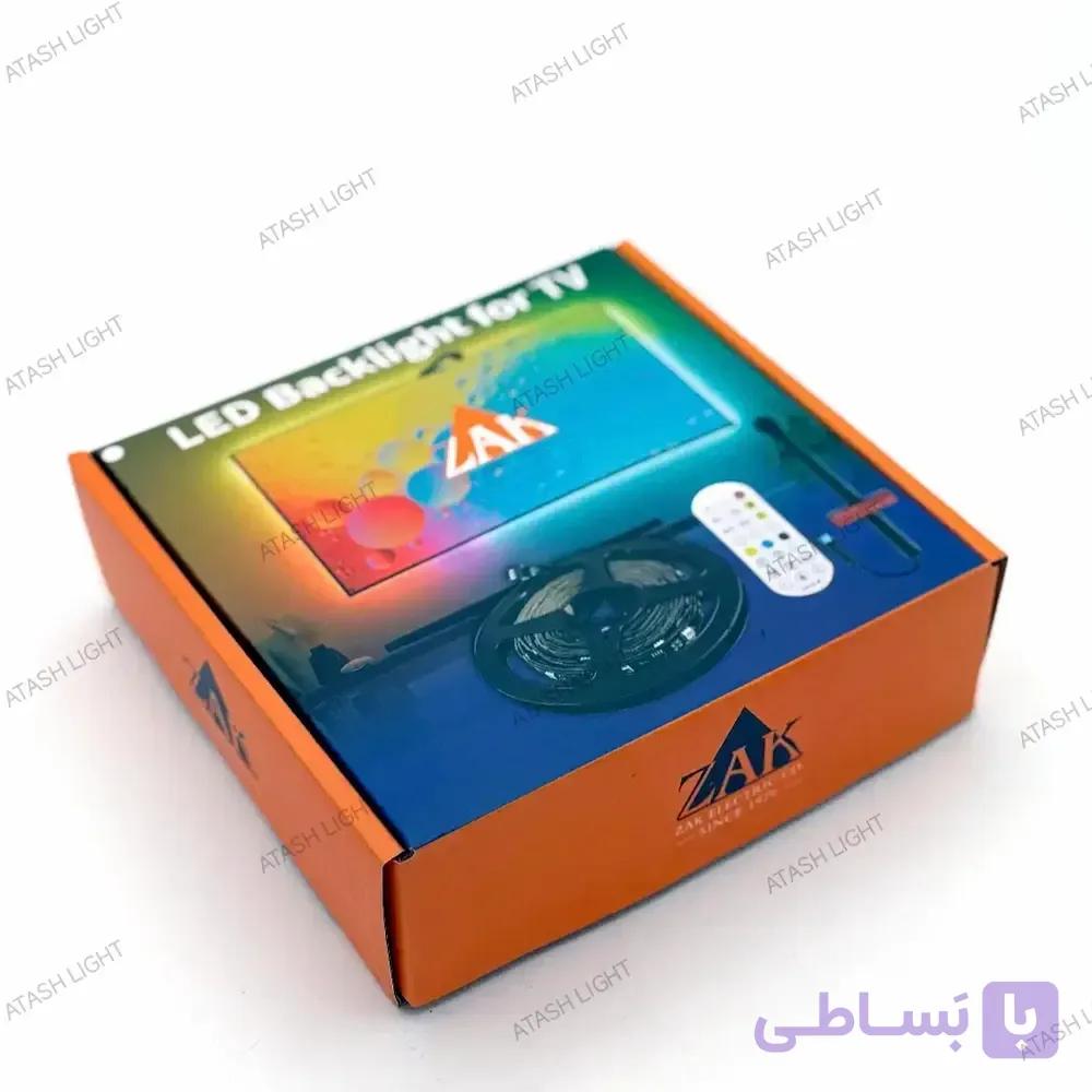 ریسه هوشمند نورپردازی RGB پشت تلوزیون ZAK — تصویر 1
