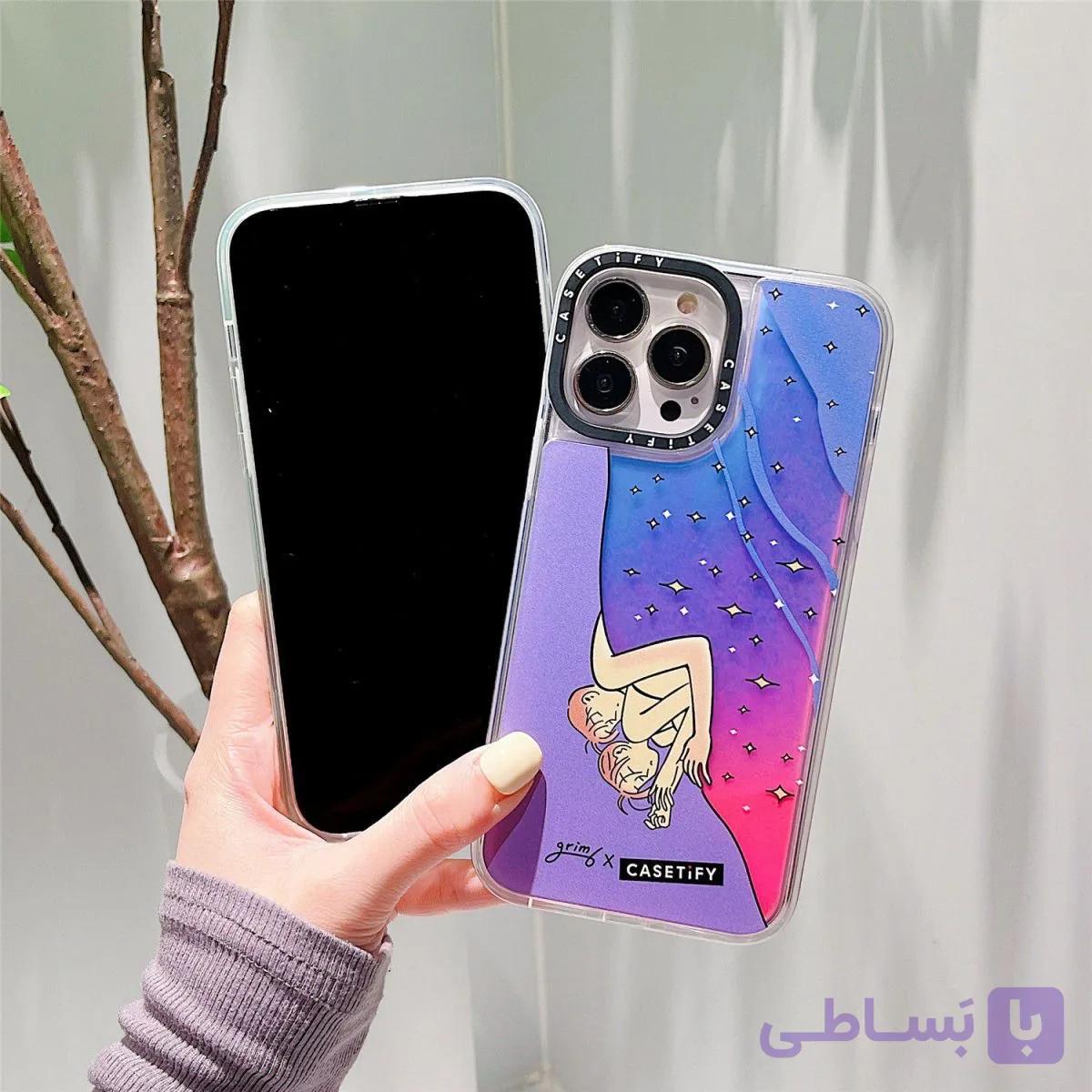 قاب آکواریومی شبرنگ Starry Night Casetify
