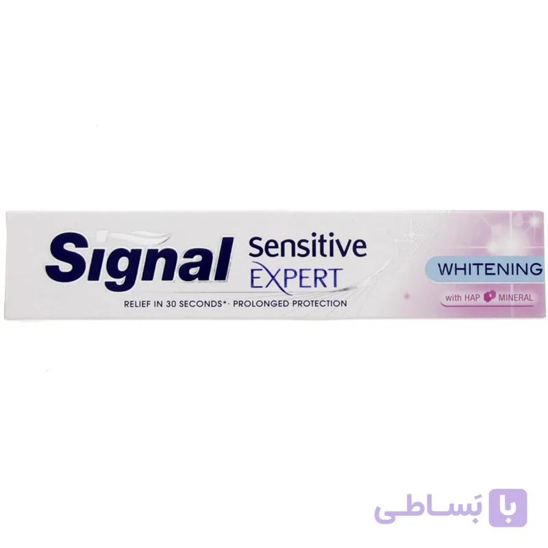 خمیر دندان سیگنال سری Sensetive Expert مدل Original حجم 100 میلی لیتر