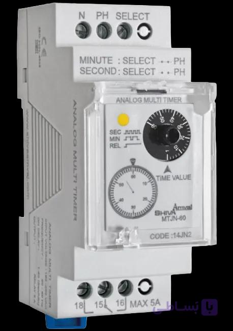 مولتی تایمر آنالوگ سری N شیوا امواج MTJN-60