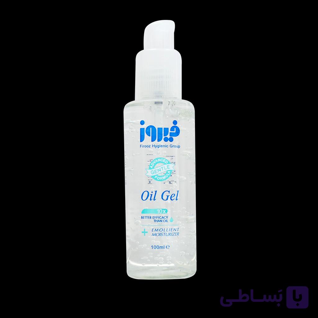 ژل روغن بدن فیروز حاوی عصاره بابونه