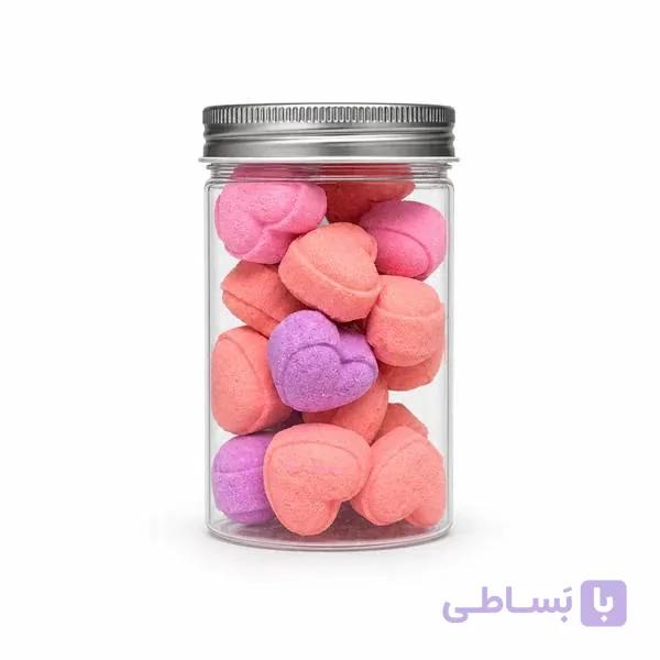 پک مانیکور 18 عددی طرح قلب