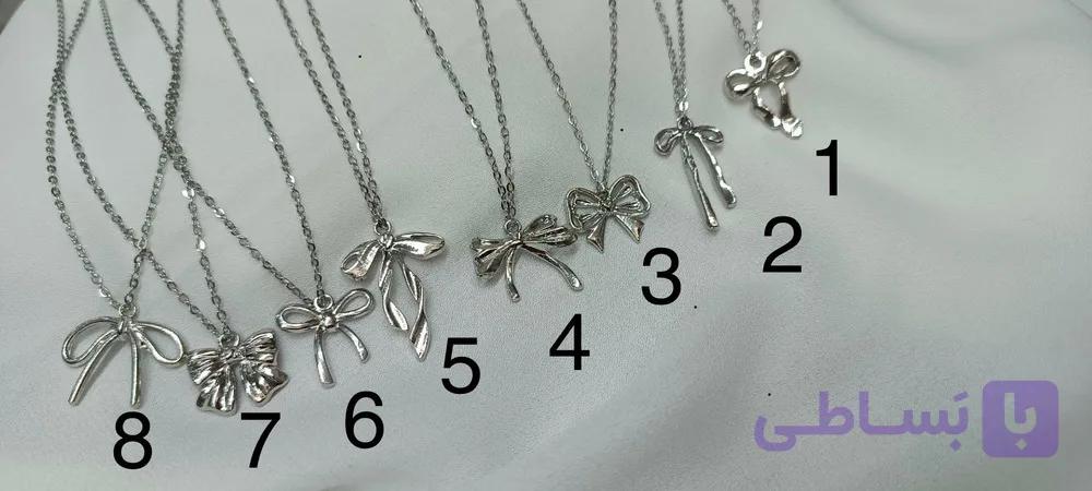 گردنبند زنانه پاپیونی