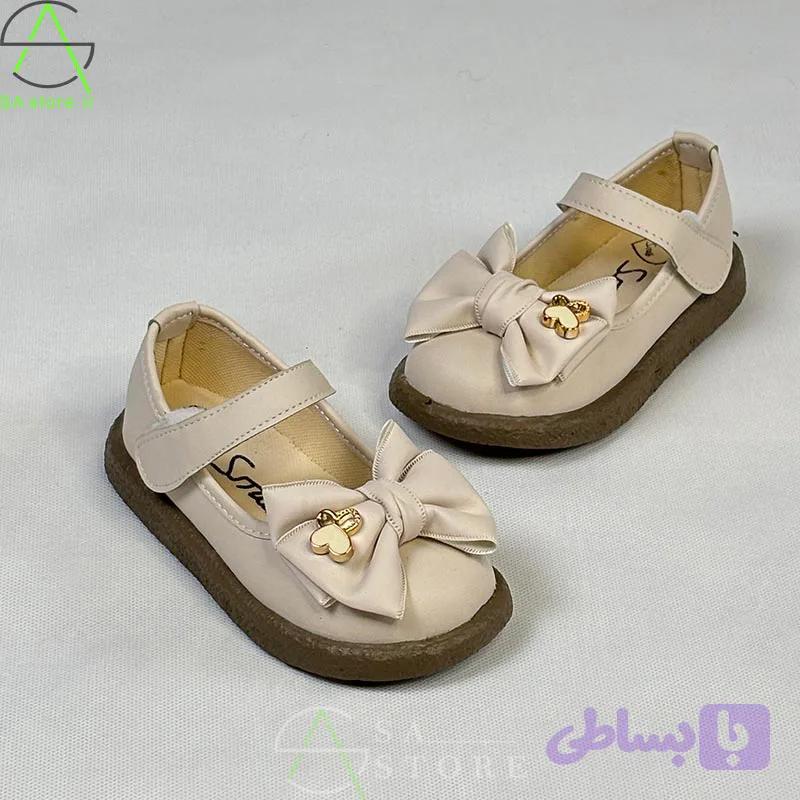 کفش مجلسی دخترانه پاپیون پروانه — تصویر 1