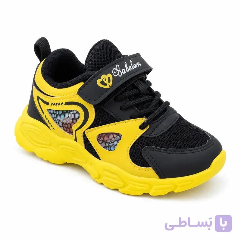 کفش اسپرت بچگانه چسب دار مدل قلبی — تصویر 1