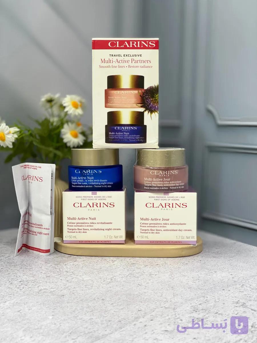 کرم‌روز‌و‌شب‌ لیفتینگ‌ قوی پک‌2عددی کلارنیس Extra-Firming Day & Night Cream Duo 2-pack — تصویر 1