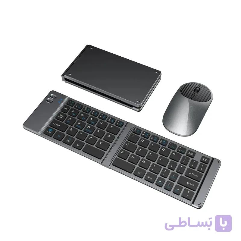 کیبورد و ماوس بلوتوثی تاشو مدل M003 — تصویر 1