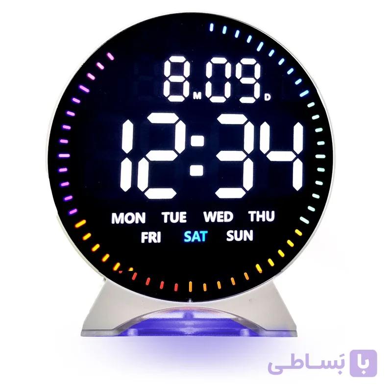 ساعت رومیزی دیجیتال مدل RGB 1 — تصویر 1
