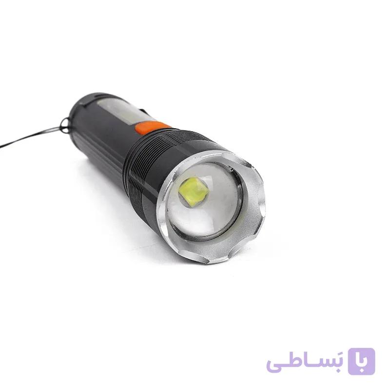 چراغ قوه دستی شارژی پاور استایل مدل 5 حالته با برد 300 متر — تصویر 1