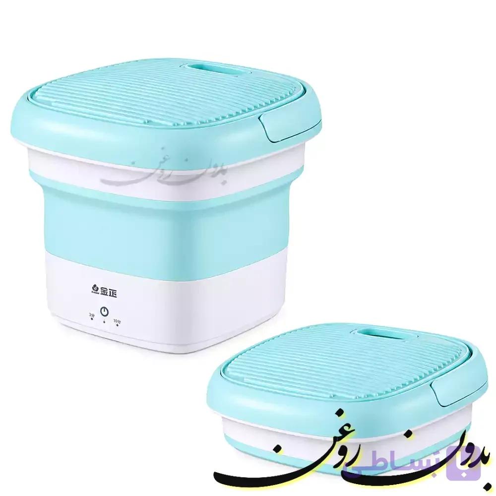 مینی واش (لباسشویی) تاشو جمع شونده مدل سفری کد v83 — تصویر 1