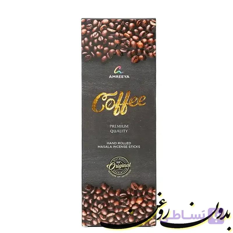 عود شاخه ای دست ساز coffee برند هندی آمریا — تصویر 1