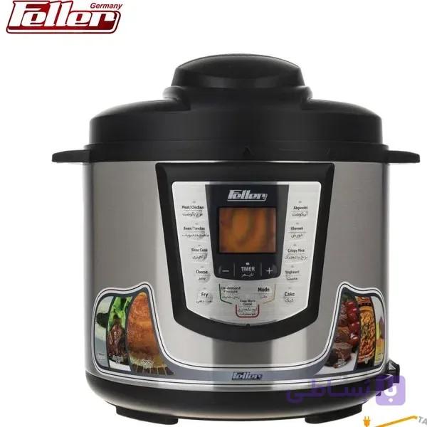 زودپز برقی فلر مدل PC165 | ظرفیت 6 لیتر و توان 1000 وات — تصویر 1